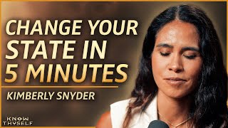 Guided HeartBrain Coherence Meditation 5 Minutes to Change Your State  Kimberly Snyder [upl. by Uella726]