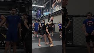 common mistake beginners make with standing guillotines mma bjj [upl. by Pantin]