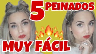 PEINADOS FACILES Y RAPIDOS PARA CABELLO CORTO 2019PEINADOS FACILES CON TRENZA [upl. by Seidnac]