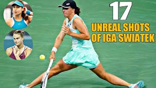 Iga Swiatek 17 Unreal Shots That Proved She is Queen [upl. by Korff]