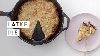 Latke Pie Recipe  goop [upl. by Ayidan]