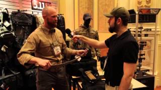 511 Tactical at Shot Show Maverick Assaulters Belt [upl. by Nnaitsirk]