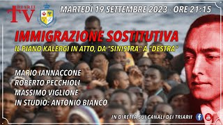 IMMIGRAZIONE SOSTITUTIVA IL PIANO KALERGI IN ATTO DA “SINISTRA” A “DESTRA” [upl. by Anirehtak]