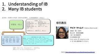 Dental School Video message from IB Student Okayama University [upl. by Nahn]