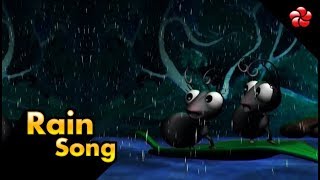 MANCHADI RAIN SONG ♥Malayalam animation cartoon nursery rhymes for children ★from manchadi ★manjadi [upl. by Nomolos818]