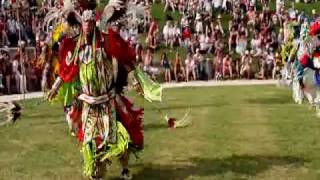 Pow Wow Danse avec la Loue 2010 Ornans Danse Libre des Hommes [upl. by Dnarb]