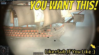 How To Capture Larger Ships Than You  In 4k  Naval Action Gameplay 2023 [upl. by Suckow674]