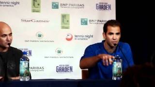 Sampras talks about getting kids involved with tennis [upl. by Casabonne]