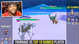 YourRAGE VS “TOP 100” RANKED PLAYER POKÉMON [upl. by Navar386]