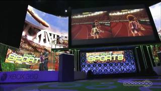 Microsoft E3 2010 Kinect Sports Demo [upl. by Annoid715]