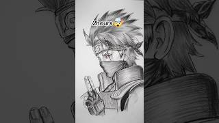 how to draw Kakashi  Kakashi Hatake [upl. by Anilrats253]