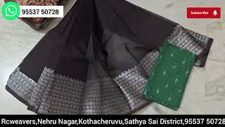 Gadwal Sarees amp Mangalagiri Sarees  Below 2500 Range [upl. by Aduh249]