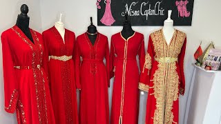 Nouveautés dans les caftans الجديد في القفطان [upl. by Ellita]