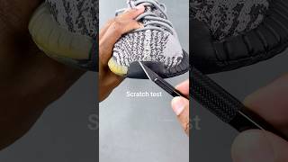 Custom Yeezy Shoes Permanent Sole Dye Black Out 350 [upl. by Asilla548]