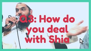 QampA How do you deal with Shia Muslim Shaykh Uthman ibn Farooq UK [upl. by Robbin446]