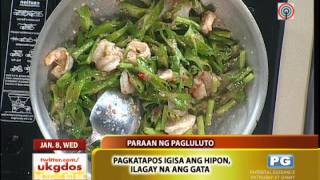 Postholiday recipe Sigarilyas sa gata at hipon [upl. by Guinevere151]