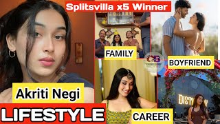 Akriti Negi MTV Splitsvilla X5 Winner LifestyleAgeFamilyAffairs amp Net Worth Akriti Negi 2024 [upl. by Yelak]