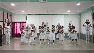 sadane torida nimagella savira savira chappale song dance in Carmel garden high school [upl. by Eillil]