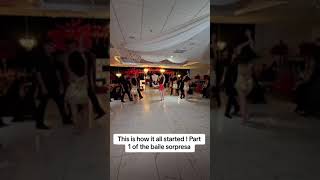 Part 1 of how the quinceanera surprise dance started [upl. by Neelyad257]