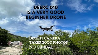 Deerc D10 drone is a really good beginner drone [upl. by Annekahs]