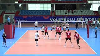 Masato Kai playing for Japan Volleyball vs Egypt 2023 [upl. by Nauhs]