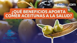 ¿Qué beneficios aporta comer aceitunas a la salud [upl. by Ches526]