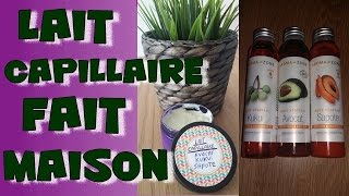 LAIT CAPILLAIRE FAIT MAISON Lait capillaire hydratant pour cheveux crépussecsabîmés [upl. by Sprung952]