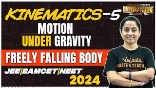 Kinematics  Motion Under Gravity  Free Falling Body Part 5  JEE amp EAMCET 2024 Ramadevi Maam [upl. by Akemyt]