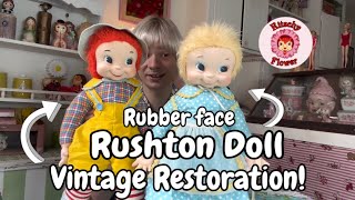 Rushton Star Creation Restoration How to Restore A Vintage Rushton Doll [upl. by Llenyt]