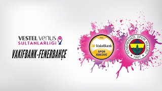 20182019 VVSL PlayOff Yarı Final 2Maç VakıfBank  Fenerbahçe Opet [upl. by Ahsiuqal]