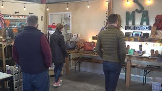 How vendors at Lowe Mill spent Small Business Saturday [upl. by Yelwah353]