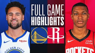 WARRIORS at ROCKETS  FULL GAME HIGHLIGHTS  April 4 2024 [upl. by Abate597]