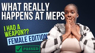 My MEPS experience  Female Edition [upl. by Hgielyk655]