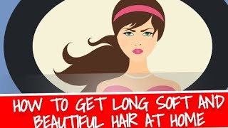 How To Get Long  Soft And Beautiful Hair At Home🤔 Lambe Ghane aur sundar bal Dailybeauty5 [upl. by Anawaj]