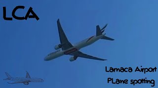 Plane spotting at Larnaca intl airport [upl. by Rep149]