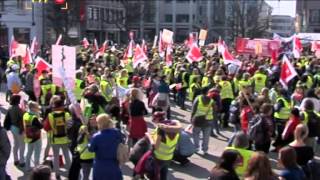 RTF1Nachrichten Warnstreik im Sozial und Erziehungsdienst am Montag [upl. by Aehtrod]