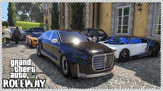 Mercedes Maybach Emperor S600 2021  Luxury Life  GTA 2021  Stealing SuperCars [upl. by Baniez]