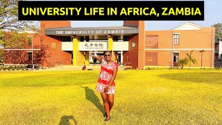 What Really Happens at University of Zambia A casual tour of a university in Zambia africa Ep7 [upl. by Dola]