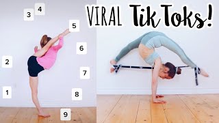 Attempting Viral Flexibility TikToks [upl. by Terriss798]