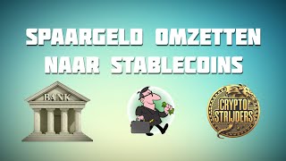 Spaargeld omzetten naar stablecoins [upl. by Westerfield]