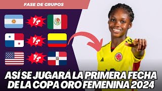 COPA ORO FEMENINA 2024 ASÍ SE JUGARÁ LA PRIMERA FECHA [upl. by Aniez369]