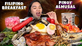 ULTIMATE FILIPINO BREAKFAST PINOY ALMUSAL MUKBANG Homemade tocinoDanggitTuyoDilisLongganisa atbp [upl. by Sig]