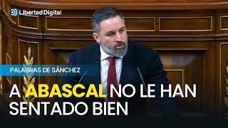 Abascal entra en cólera contra Sánchez por llamarle quottraidor a la patriaquot [upl. by Arec]