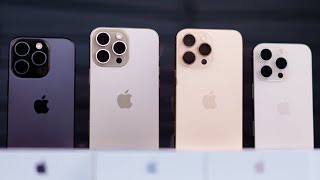 iPhone 16 Pro amp Pro Max All Colors Compared [upl. by Ennyleuqcaj]