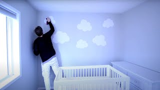 DIY NURSERY MAKEOVER The HoneyDo List Ep 4 [upl. by Nwahsek]