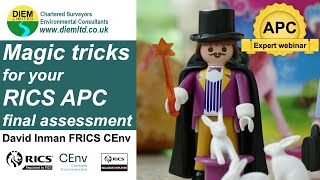 Magic tricks for your RICS APC Final Assessment interview [upl. by Wehttan951]