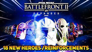 THIS Adds So Much NEW Content To Star Wars Battlefront 2  Battlefront Plus Mod Battlefront 2 [upl. by Neenwahs]