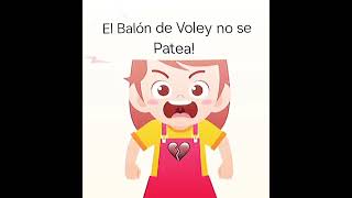 El Balón De voley No se Patea 🗣️🗣️🗣️🗣️🔥🔥 shorts football voleybol pibas pibes xd [upl. by Pendleton37]