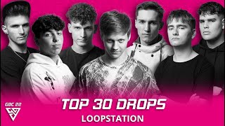 TOP 30 DROPS  LOOPSTATION  German Beatbox Championship 2022 [upl. by Paucker]