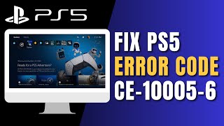 PS5 Error CE100056 Fix [upl. by Adnovoj]